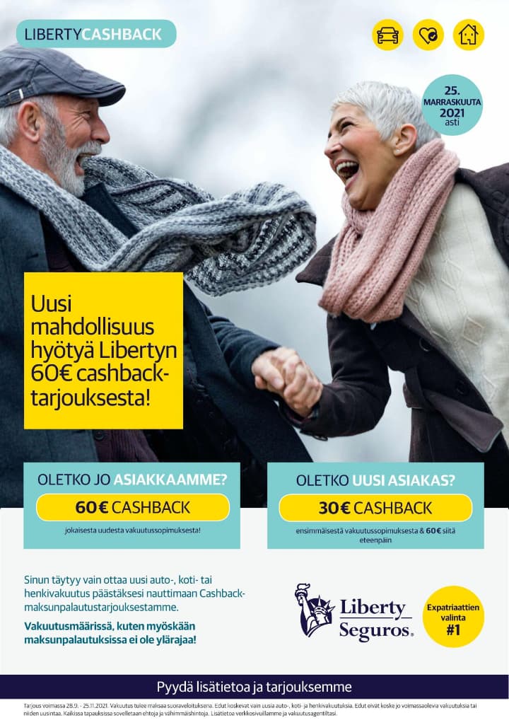 Seguria Liberty Cashback
