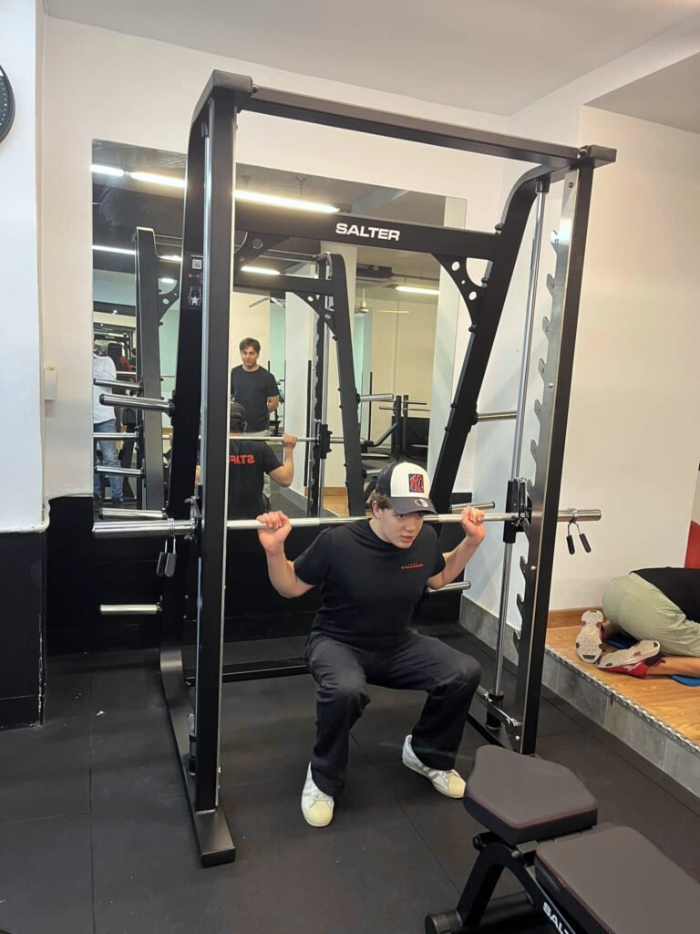 Jalkoja vahvistamassa