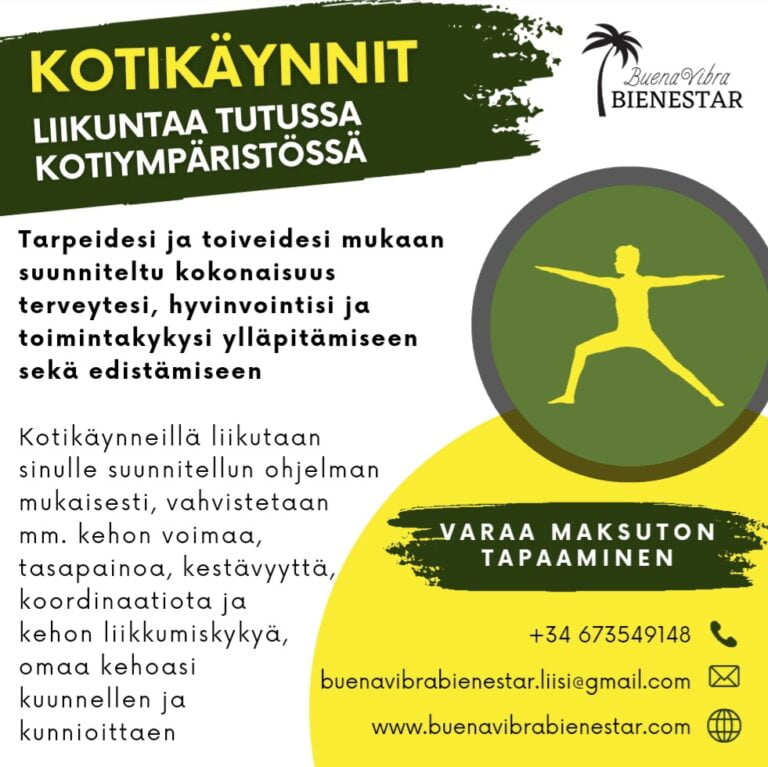 Buenavibra Bienestar Kotikäynnit